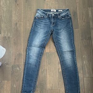 Daytrip Women's Dark Blue Skinny Jeans